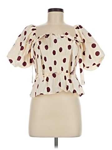 Francesca's Short Sleeve Blouse (view 1)