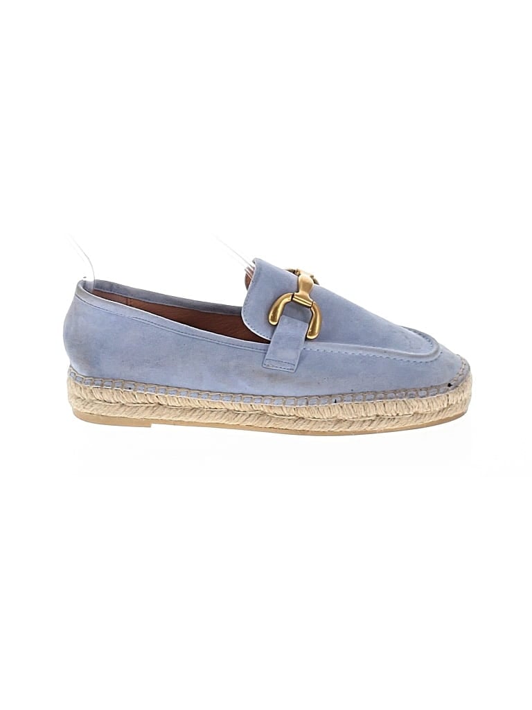 Pre-owned Bibi Lou Flats In Blue