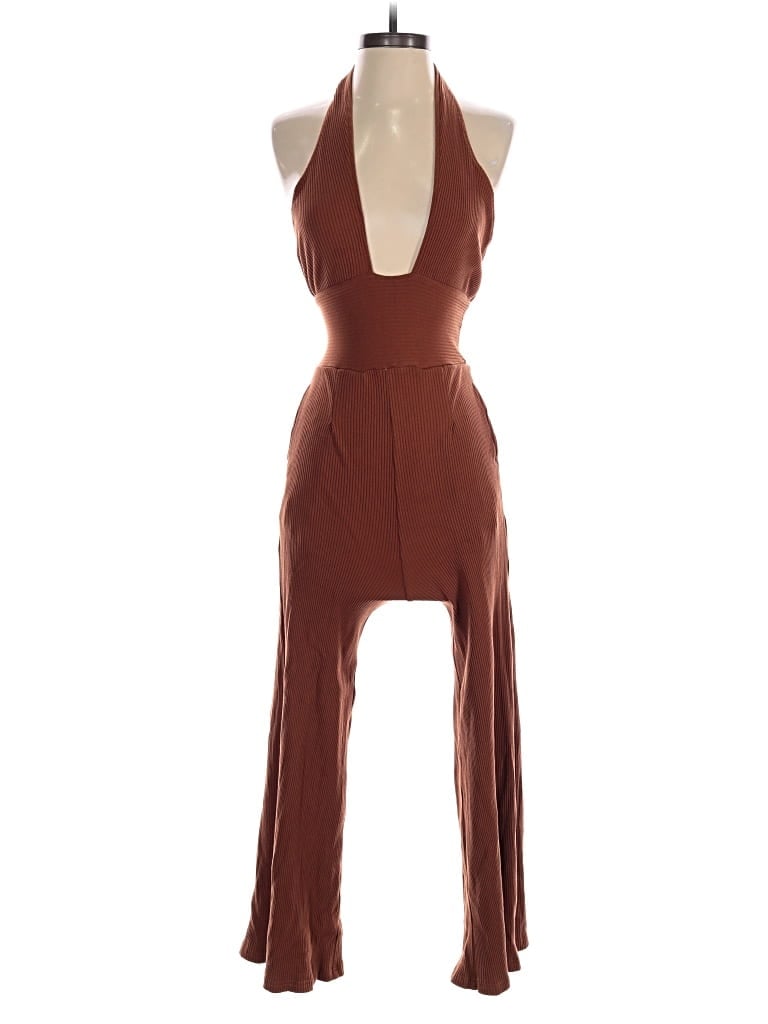 Pre-owned Callahan Jumpsuit In Brown