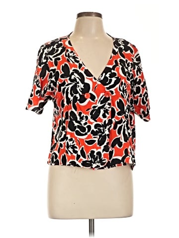 Leith Short Sleeve Blouse (view 1)