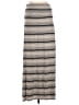 Max Studio Stripes Gray Casual Skirt Size L - photo 2