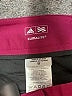 Adidas 100% Polyester Solid Burgundy Shorts Size 8 - photo 3