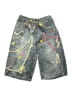 Micas Graphic Gray Denim Shorts Size XS - photo 1