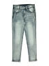 Shein Solid Blue Jeans Size 8 - photo 1