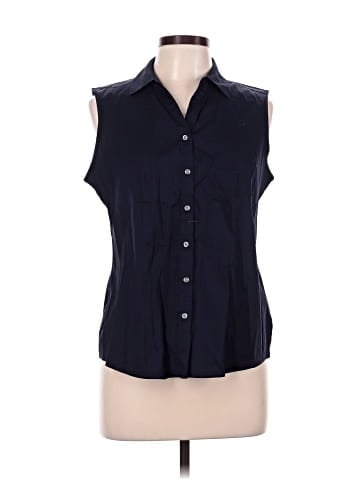 Charter Club Sleeveless Button-Down Shirt (view 1)