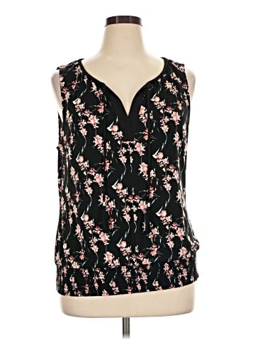 White House Black Market Sleeveless Blouse (view 1)