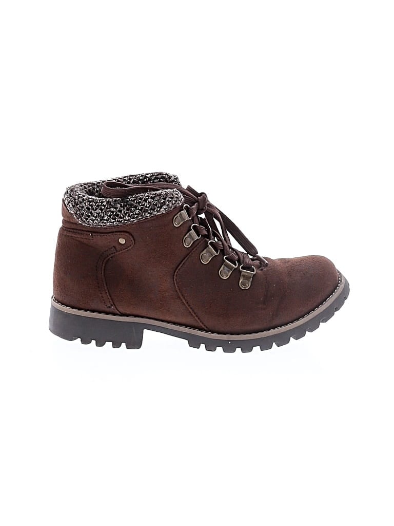 Pre-owned Sonoma Goods For Life Ankle Boots In Brown