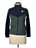 Nike 100% Polyester Green Sweatshirt Size L - photo 1