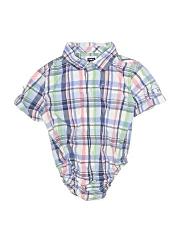 Janie and Jack Short Sleeve Button-Down Shirt (view 1)