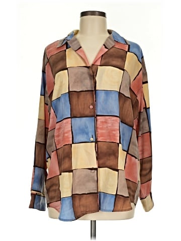 Caviar Long Sleeve Blouse (view 1)