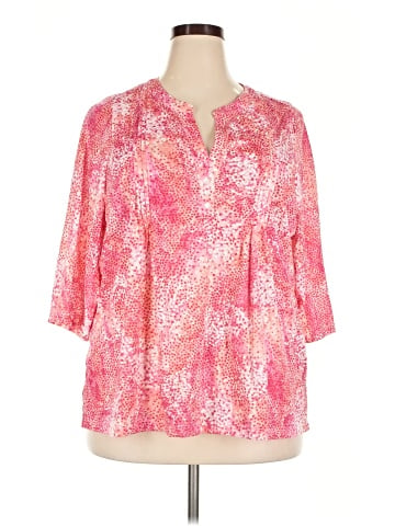 Cj Banks 3/4 Sleeve Blouse (view 1)