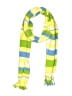 Unbranded Checkered-gingham Yellow Scarf One size - photo 1