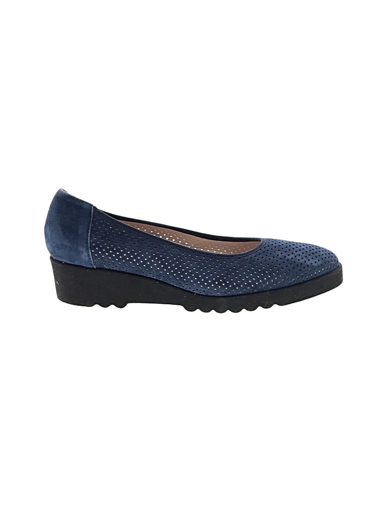 Pre-owned Cordani Wedges In Blue