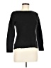 Peck & Peck Solid Black Pullover Sweater Size M - photo 1