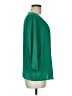 Q&A 100% Polyester Green 3/4 Sleeve Blouse Size M - photo 4