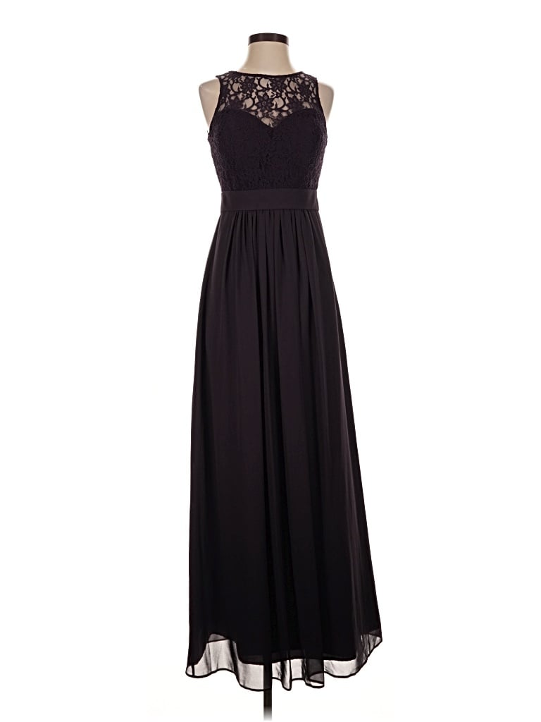 Pre-owned Bill Levkoff Cocktail Dress In Black