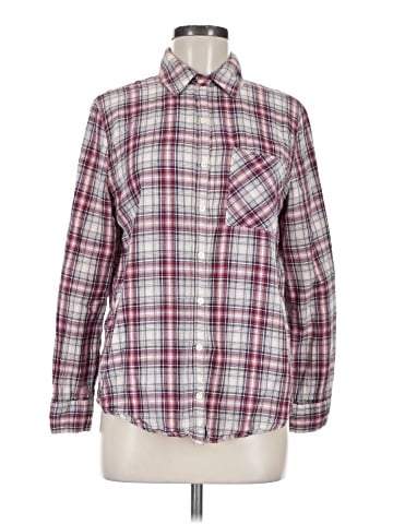 Aeropostale Long Sleeve Button-Down Shirt (view 1)