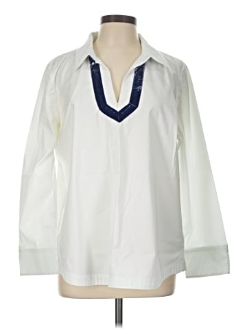 Vineyard Vines 3/4 Sleeve Blouse (view 1)
