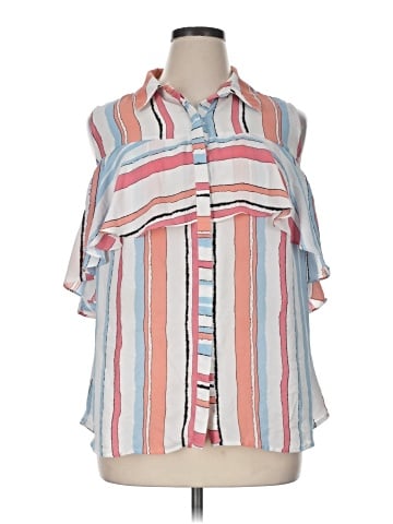 NY Collection Sleeveless Blouse (view 1)
