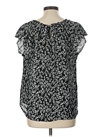 LC Lauren Conrad Short Sleeve Blouse (view 2)