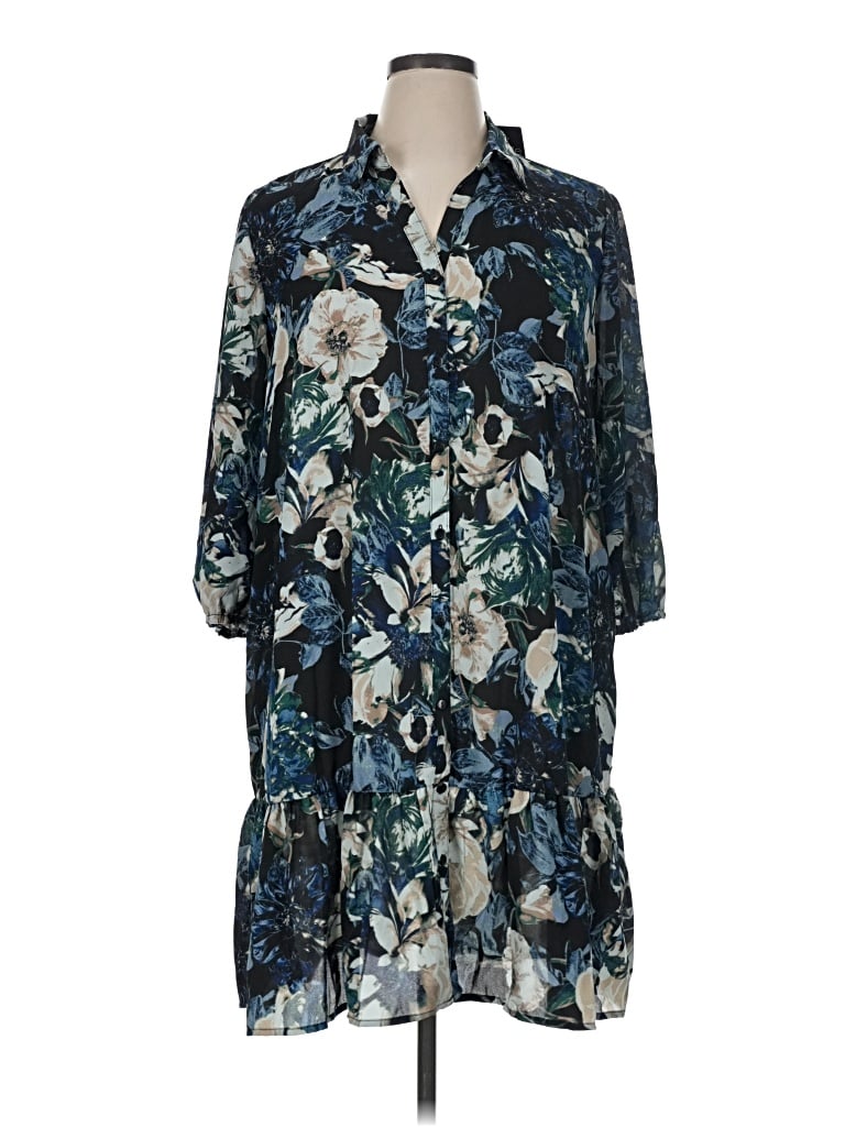 Pre-owned Mlle Gabrielle Casual Dress In Blue