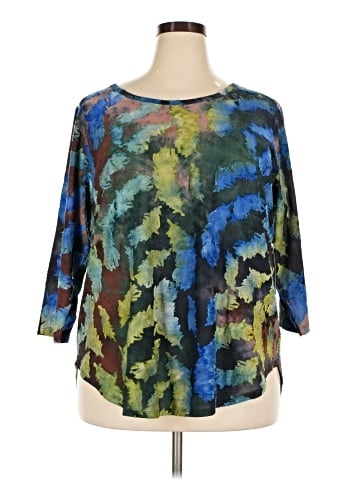 Karen Kane 3/4 Sleeve Blouse (view 1)