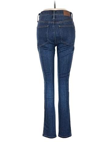 Madewell 10" High-Rise Skinny Jeans in Danny Wash: TENCEL&trade; Denim Edition (view 2)