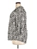 Charter Club Animal Print Silver 3/4 Sleeve Blouse Size XXL - photo 5