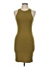 Forever 21 Solid Tan Cocktail Dress Size L - photo 1