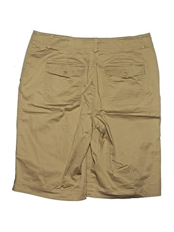 Lauren by Ralph Lauren Khaki Shorts (view 2)