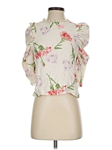 Laura Ashley Short Sleeve Blouse (view 1)