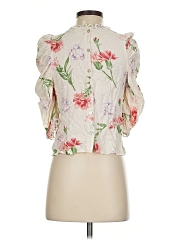 Laura Ashley Short Sleeve Blouse (view 2)