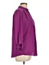 Brixon Ivy 100% Polyester Purple 3/4 Sleeve Blouse Size L - photo 4