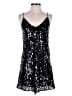 Lulus 100% Polyester Stars Black Cocktail Dress Size S - photo 1