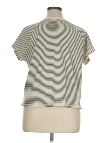 Madewell Splitneck Raglan-Sleeve Tee in Stripe (view 2)