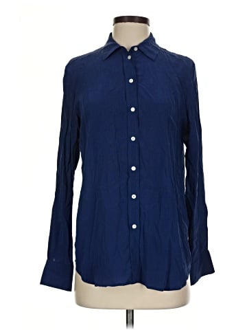Everlane Long Sleeve Silk Top (view 1)