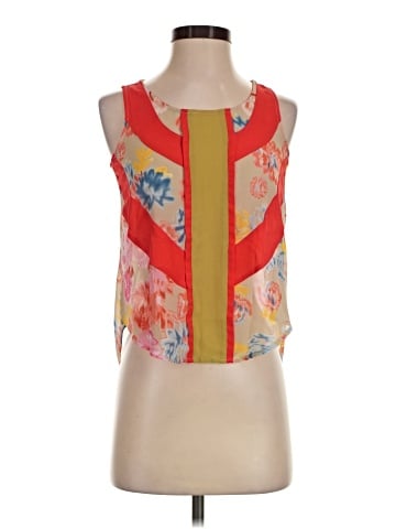 Margo & Sebastian Sleeveless Blouse (view 1)