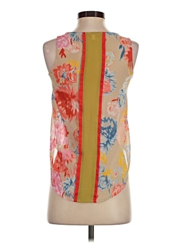 Margo & Sebastian Sleeveless Blouse (view 2)