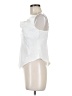 Glam White Sleeveless Blouse Size M - photo 5