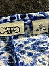 Cato Blue 3/4 Sleeve Blouse Size XL - photo 7