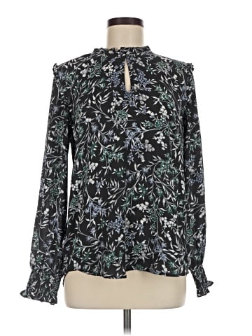 Ann Taylor LOFT Outlet Long Sleeve Blouse (view 1)