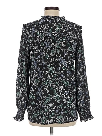 Ann Taylor LOFT Outlet Long Sleeve Blouse (view 2)