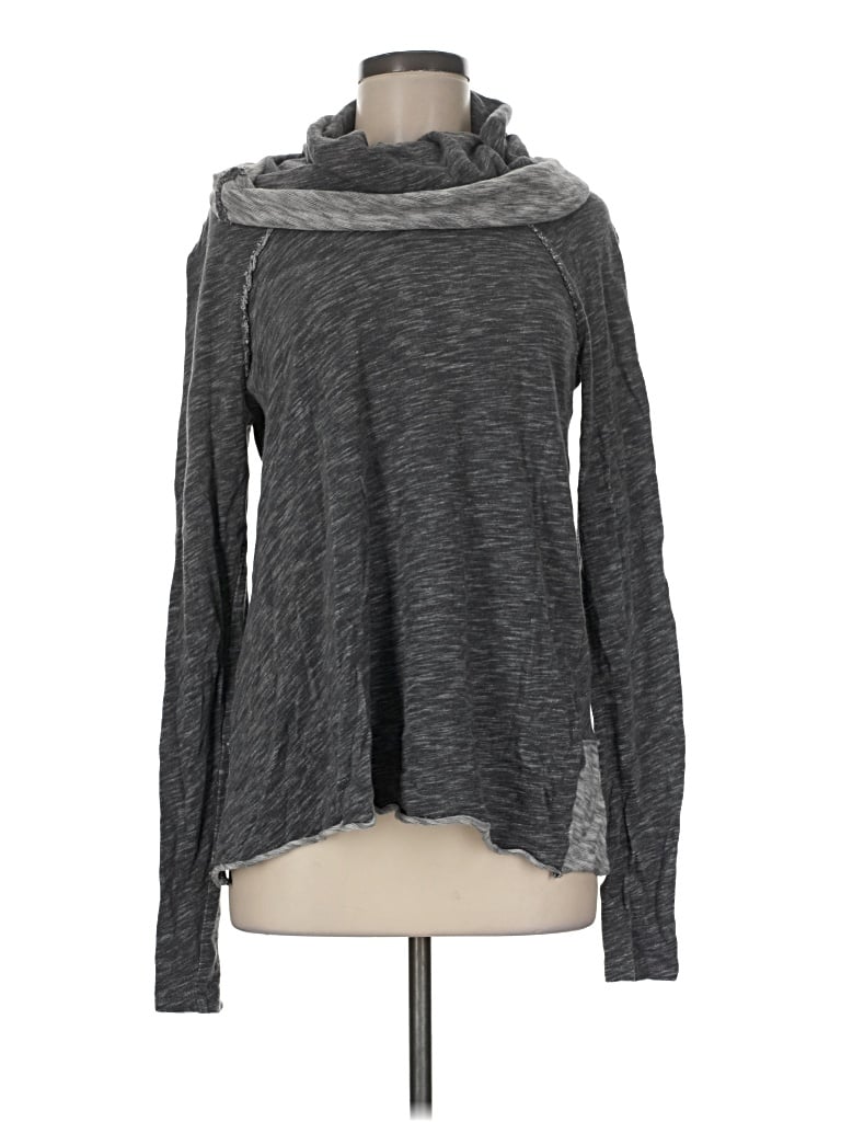 Pre-owned Fp Beach Turtleneck Sweater In Gray