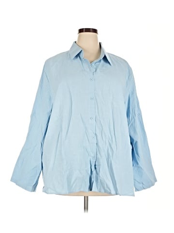 In'Voland 3/4 Sleeve Button-Down Shirt (view 1)