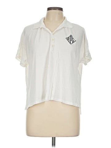 Polo by Ralph Lauren Short Sleeve Blouse (view 1)