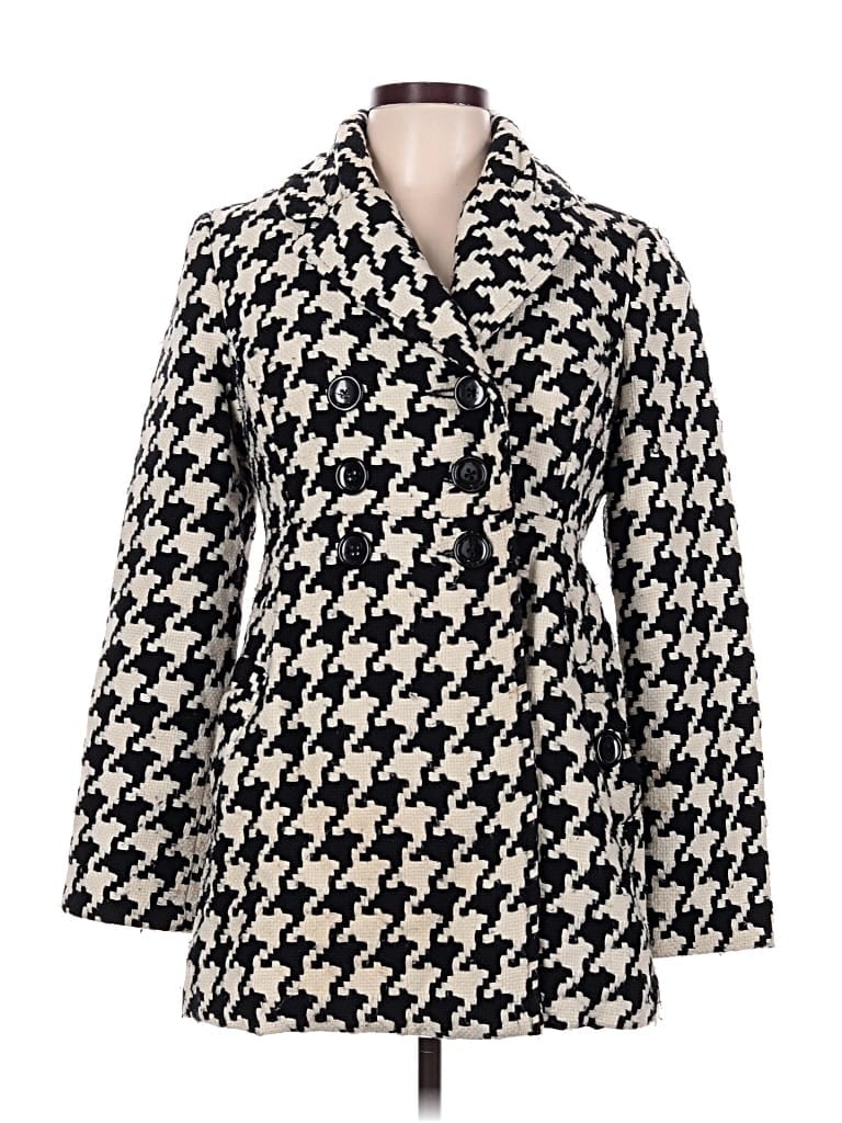 Pre-owned Candies Candie's Coat In Ivory