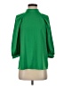 Halogen 100% Polyester Green 3/4 Sleeve Blouse Size S - photo 1