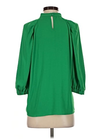 Halogen 3/4 Sleeve Blouse (view 2)