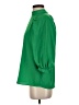 Halogen 100% Polyester Green 3/4 Sleeve Blouse Size S - photo 5