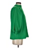 Halogen 100% Polyester Green 3/4 Sleeve Blouse Size S - photo 4